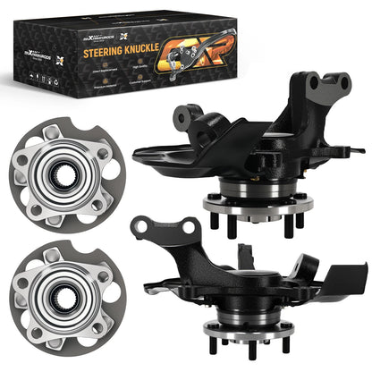 Front Steering Knuckle Rear Wheel Hub for Lexus RX330/RX350/RX400H (2004–2009) - QFE6SU, 4321208020, 435020E030, 477810E010