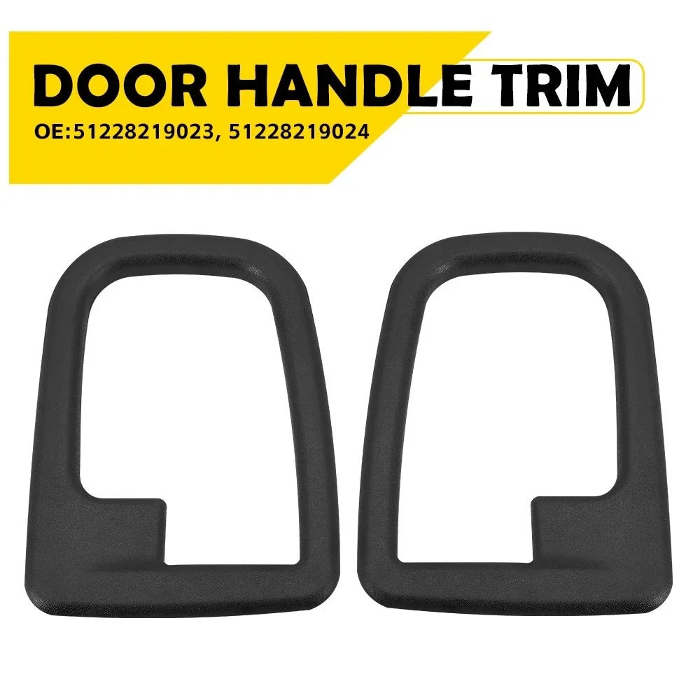 Set of 2 Interior Door Handle Trim for BMW E36 3-Series Z3 (1992–2002)