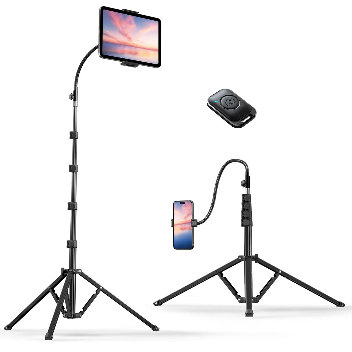 82" Heavy Duty Tablet Tripod Stand for Universal Use