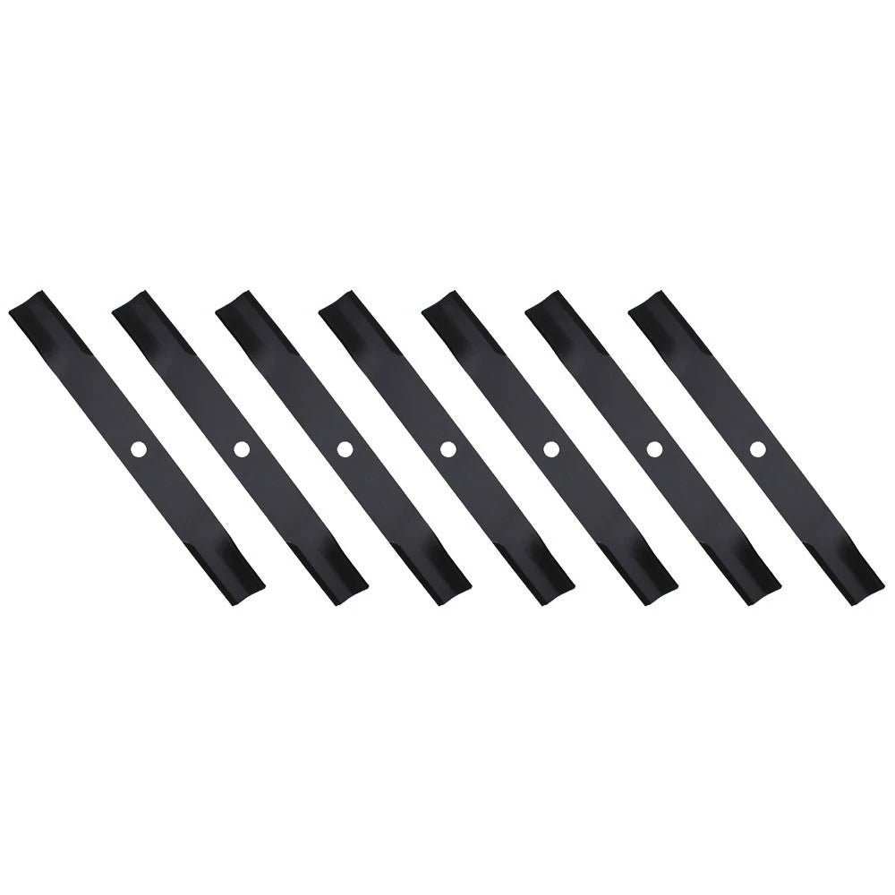 Set of 7 M144935 Mower Blades for John Deere Wide Area Mowers