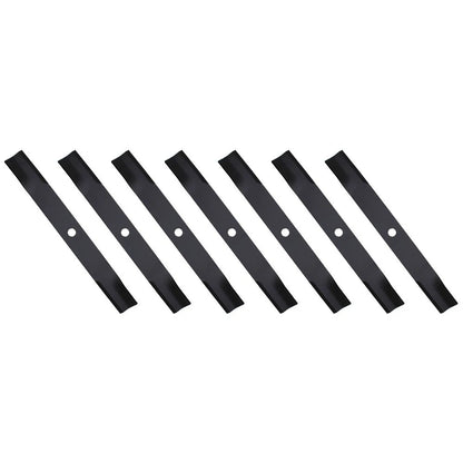 Set of 7 M144935 Mower Blades for John Deere Wide Area Mowers