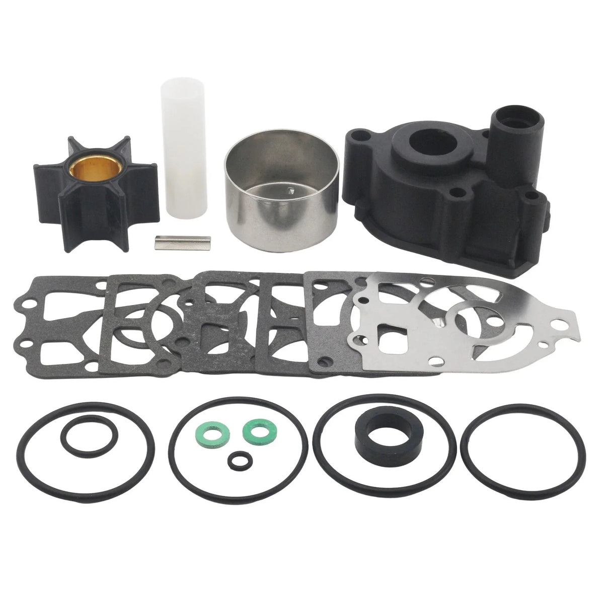 Water Pump Impeller Kit with Housing for Mercruiser Alpha One Gen 1 (1986–1990) 18-3320