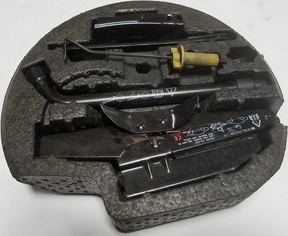 Spare Tire Jack Tool Kit Foam Case for Jaguar XJ8 XJR Vanden Plas (1998–2003)