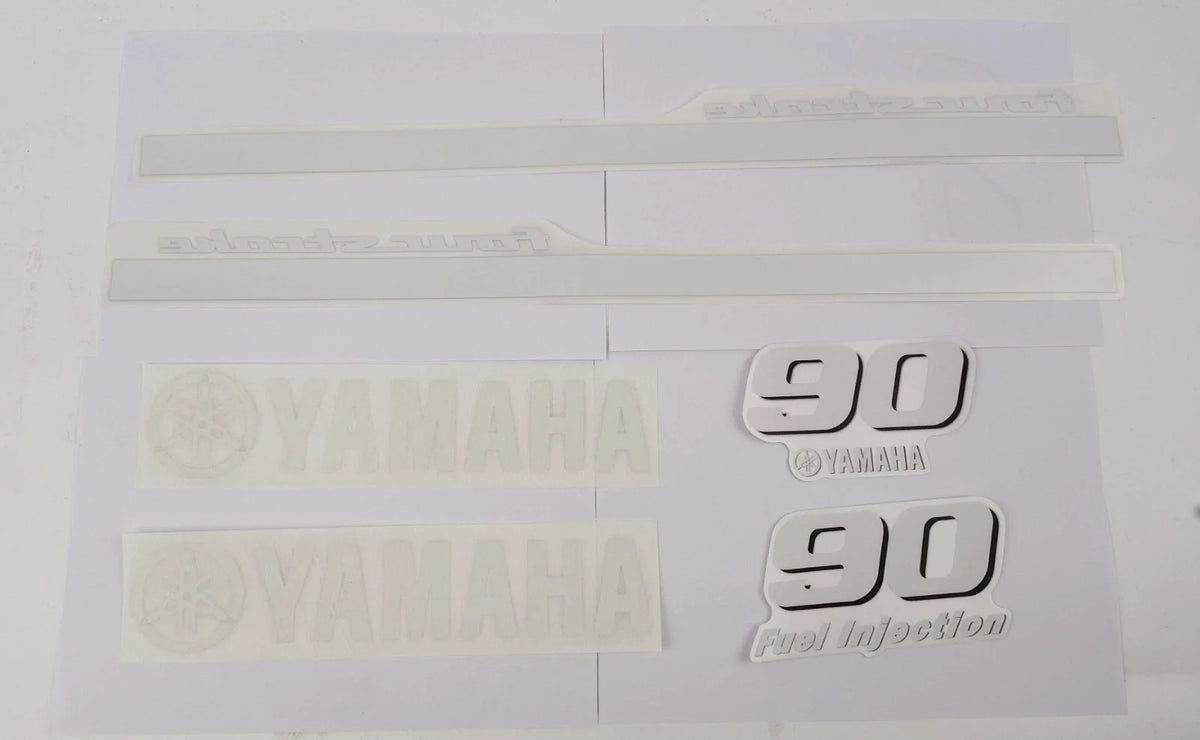 Sticker Kit for Yamaha 4 Stroke 90HP Outboard (Anti-UV)