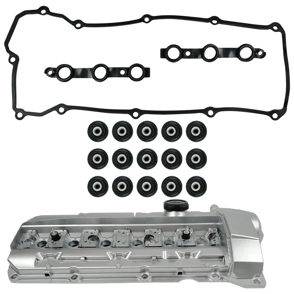 Aluminum Valve Cover for BMW E36 328i (1996–1998), E39 528i (1997–1998) 11121748630, 11-12-1-748-630