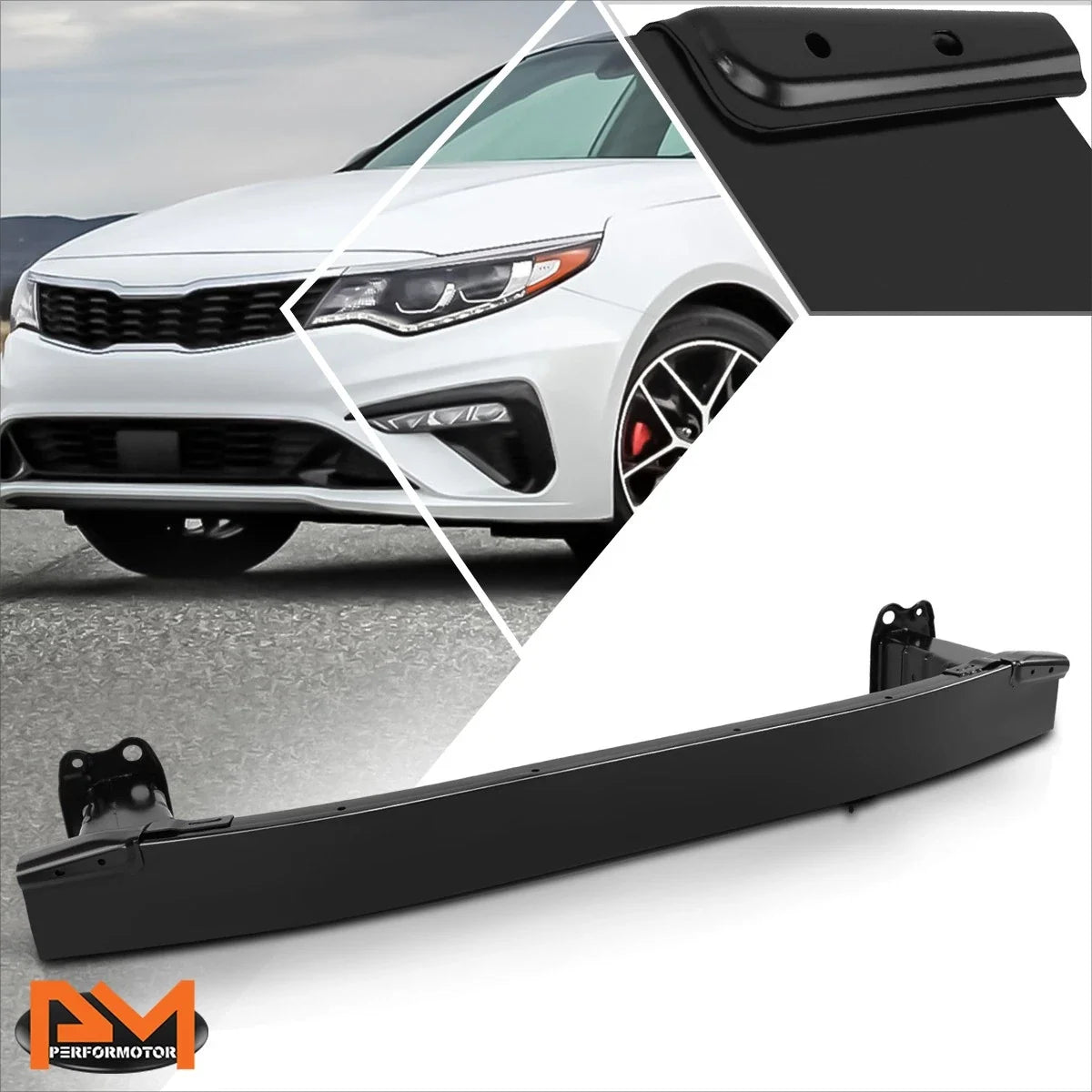 Front Bumper Reinforcement Impact Absorber Bar for Optima (2019–2020)