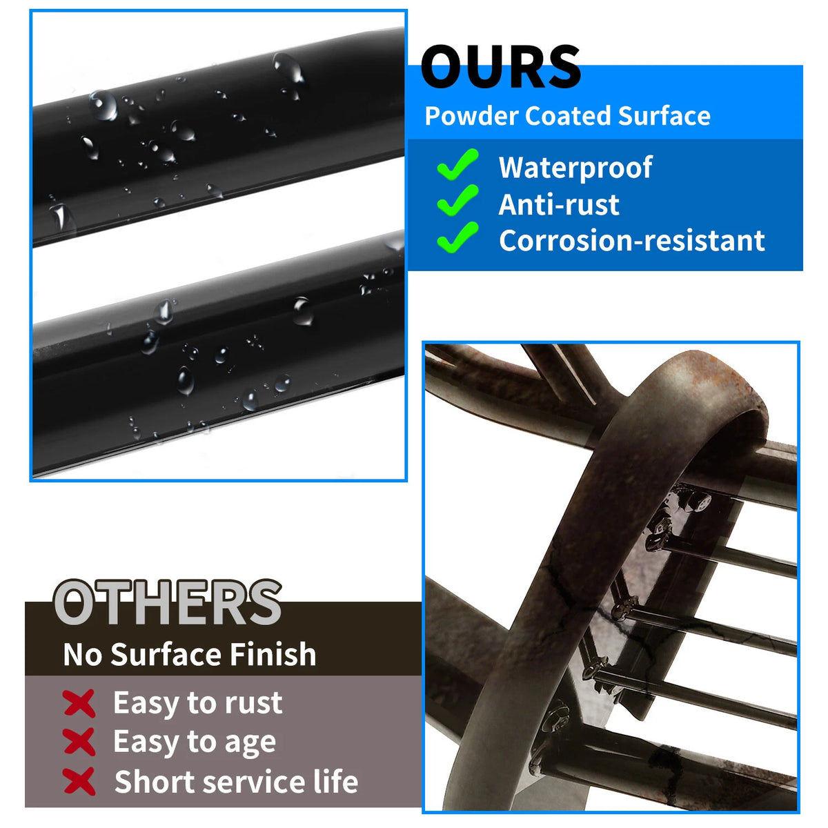 Black Brush Grille Guard for Ford Explorer (2002–2005) SMT10126