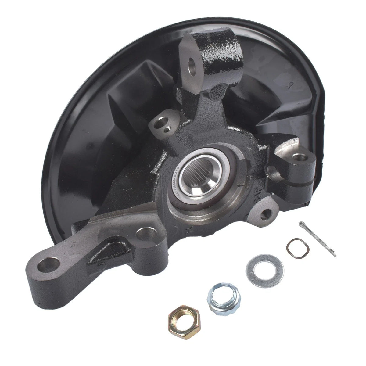 Front Passenger Steering Knuckle and Hub Bearing for Mitsubishi Outlander (2007–2018)