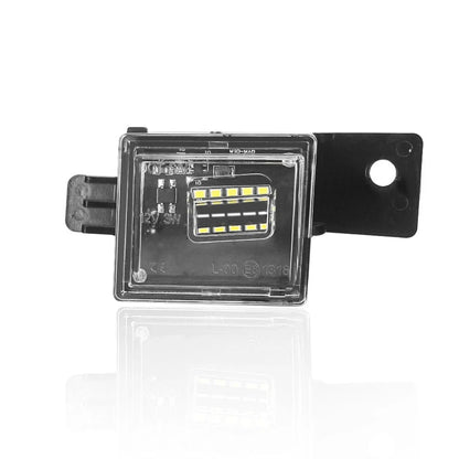LED License Plate Lights for Chevrolet Silverado GMC Sierra 1500 2500 (2014–2023)