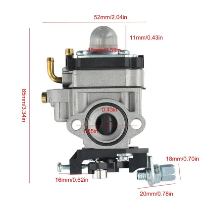 Carburetor for 22cc 36cc Engines (Compatible with )