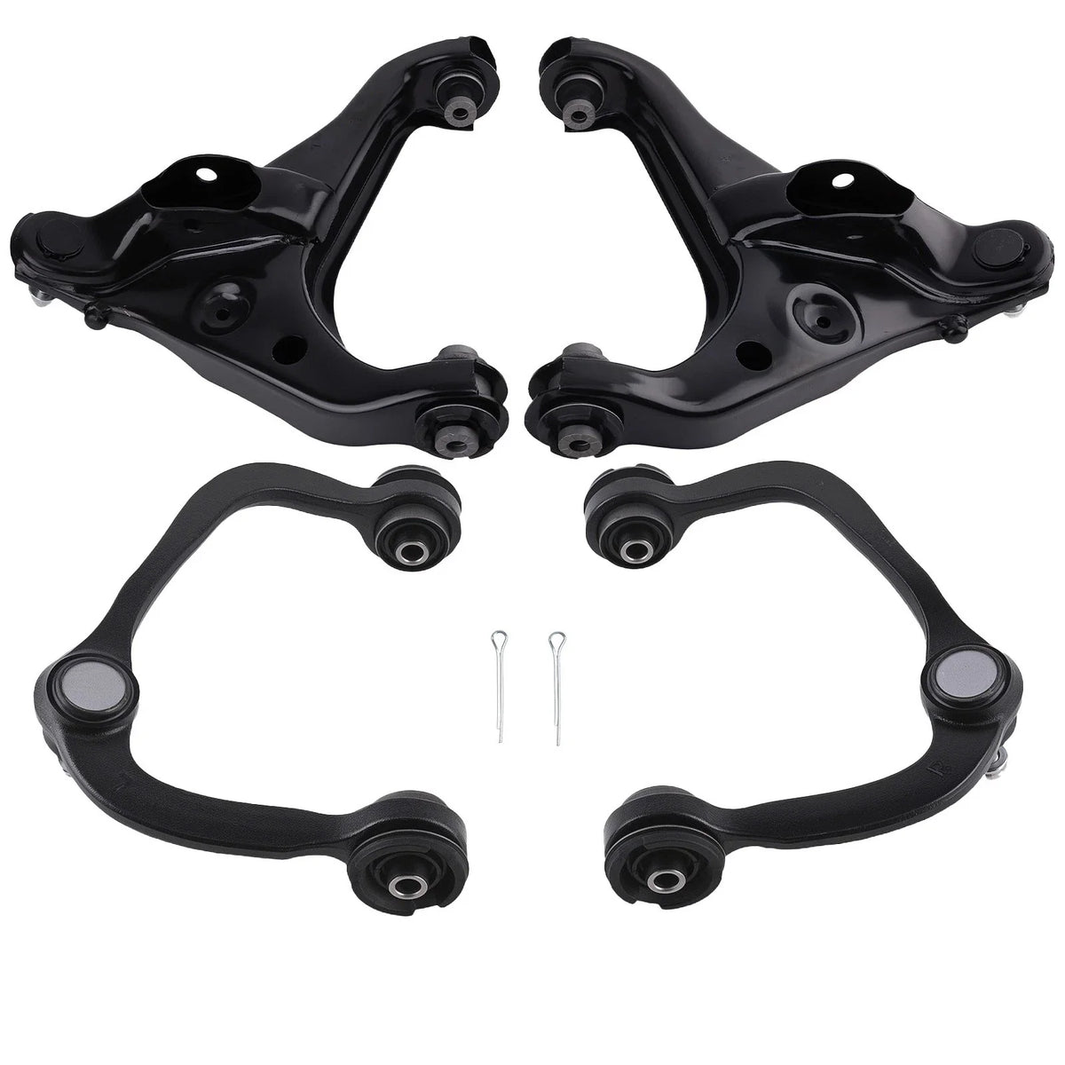Set of 4 Front Lower Upper Control Arms for Ford F-150, Expedition, Lincoln Navigator (2009–2023)