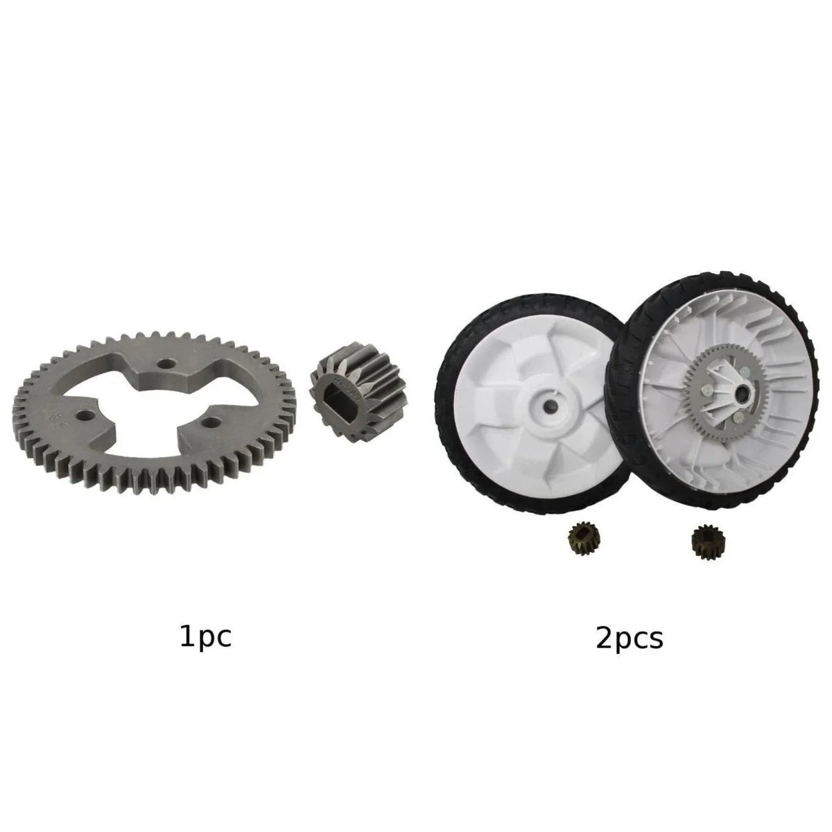 Wheel and Pinion Gear Kit for Toro Mowers (1374835, 1315399)