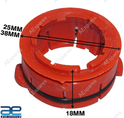 Pack of 10 Shifter Lever Bush Cut Type Red for Tata Telcoline Sumo