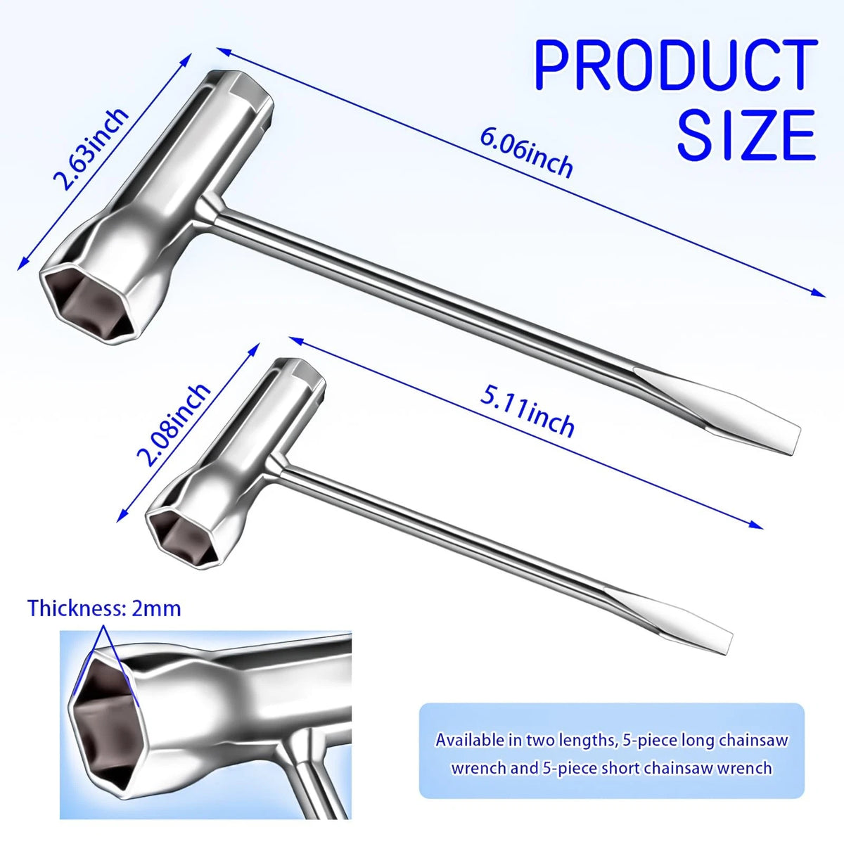10 PCS Chainsaw Scrench Replacement Tools for