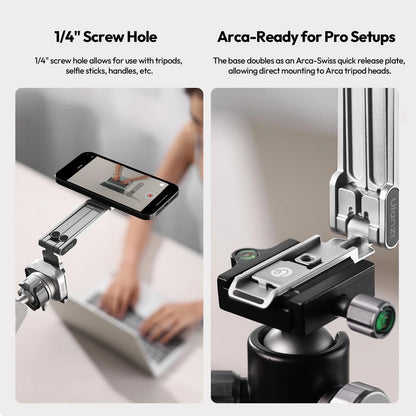 Magnetic Phone Tripod for iPhone (2010–2023)