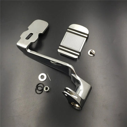 Chrome Airflow Rear Brake Pedal Foot Lever with Foot Peg for Touring (2014–Present)