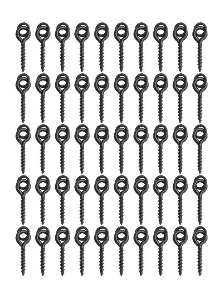 Fishing Bait Screws 15mm Black for Universal Use (No Specific Year)