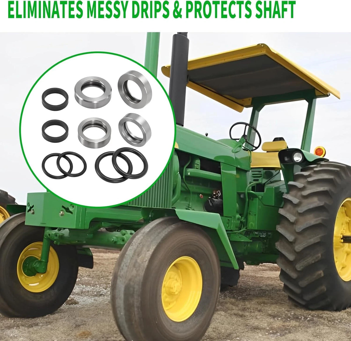 Load Shaft Seal Kit for John Deere 4000 4010 4020 5010 5020 (AR84792)