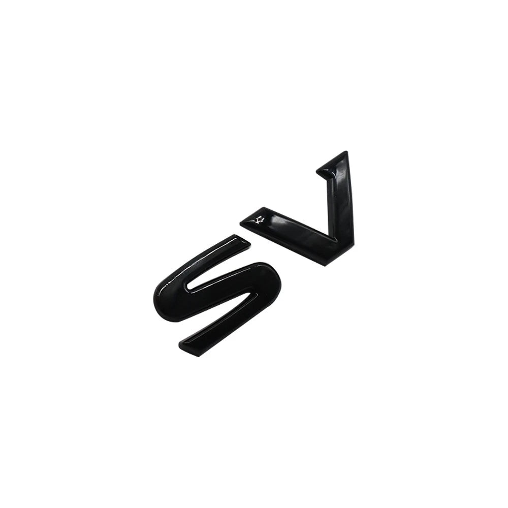 3D Gloss Black Deck Lid Badge for Altima SV (2016–2018) Tailgate Emblem