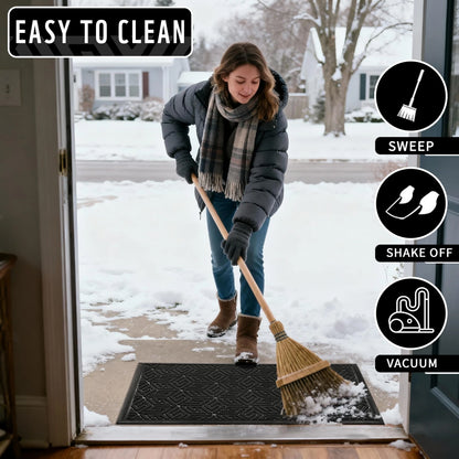 Doormat Outdoor Entrance Mat for Front Door (29.5x17)