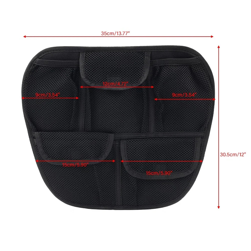 Front Trunk Organizer 5 Mesh Pocket Bag for Can Am Spyder F3 F3S F3T F3LT (2015–2024)