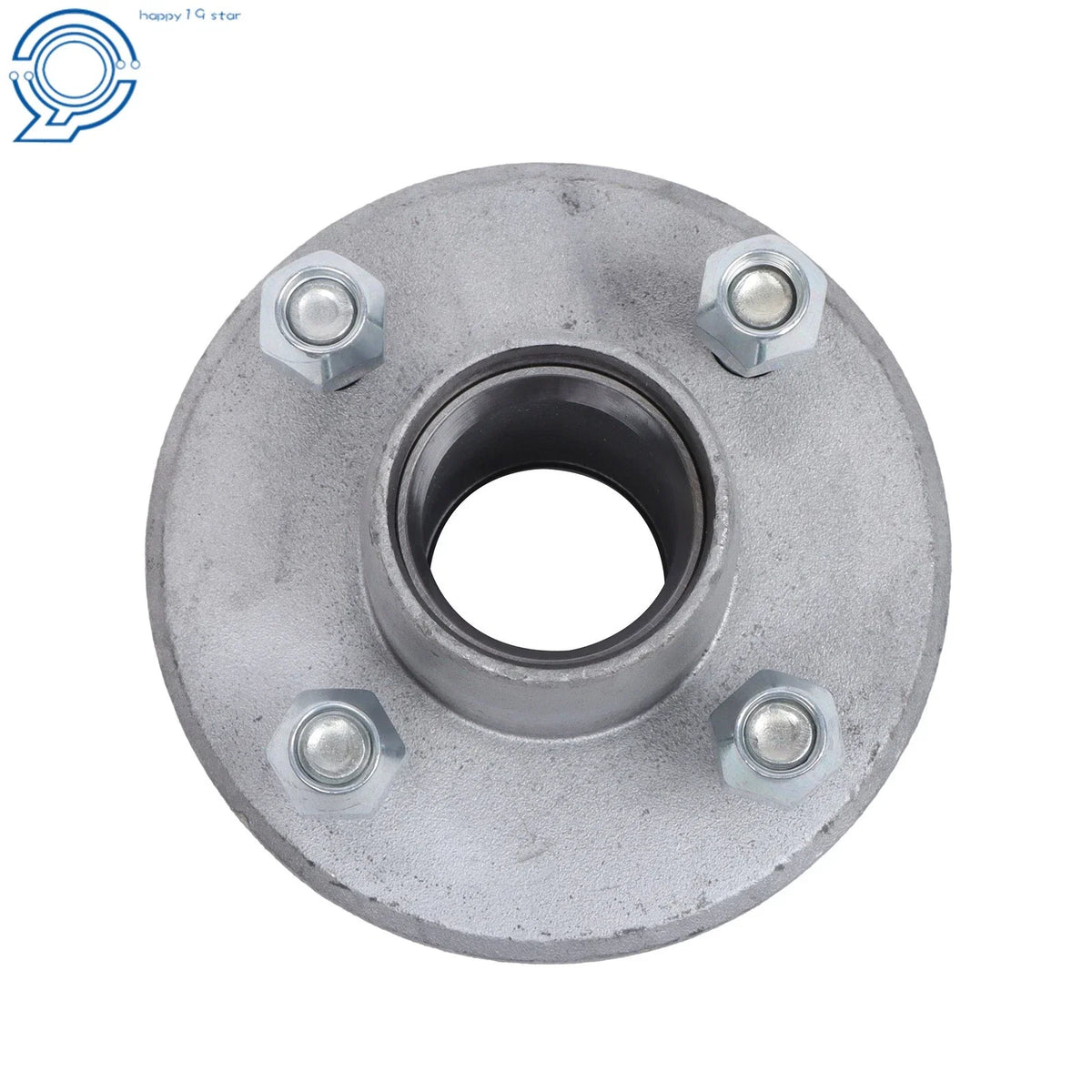 Spindle with Trailer Bearing Kit for Trailer Hub (2000 lbs, 4 on 4)