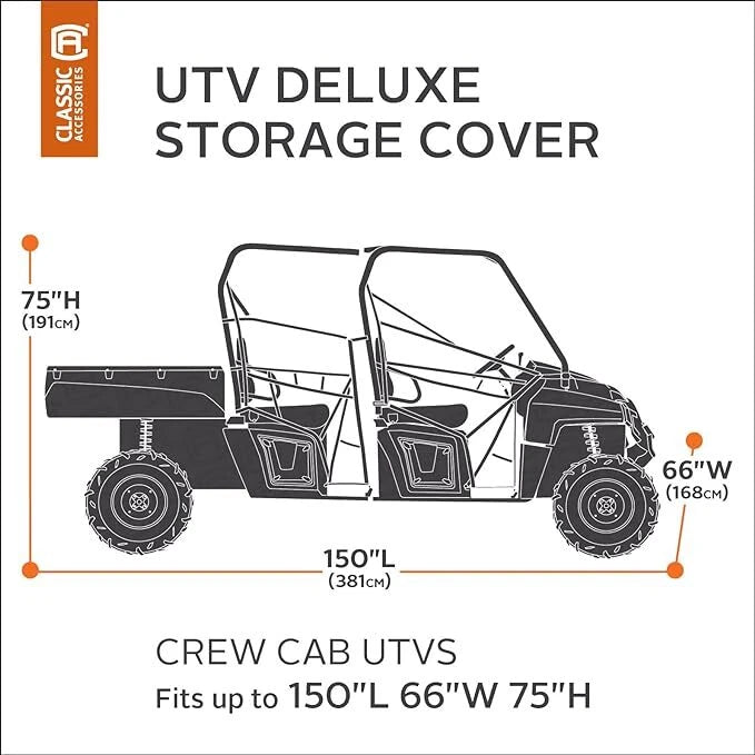 Storage Cover for Polaris Ranger Crew 4 Seat (18-066-063801-00)