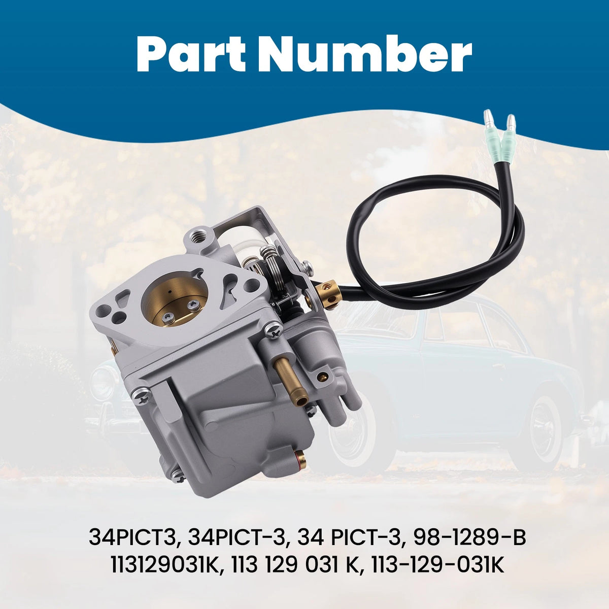Carburetor Assy for Yamaha 4-Stroke 15HP 20HP Outboard (D21CZS, 6AH-14301-00)