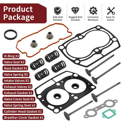 Top End Cylinder Gasket & Valves Kit for Polaris RZR 800 (2008–2014)