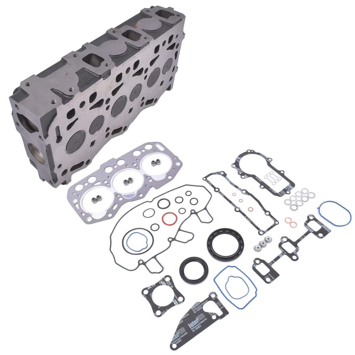 Cylinder Head and Gasket Set for Yanmar 3TNV76