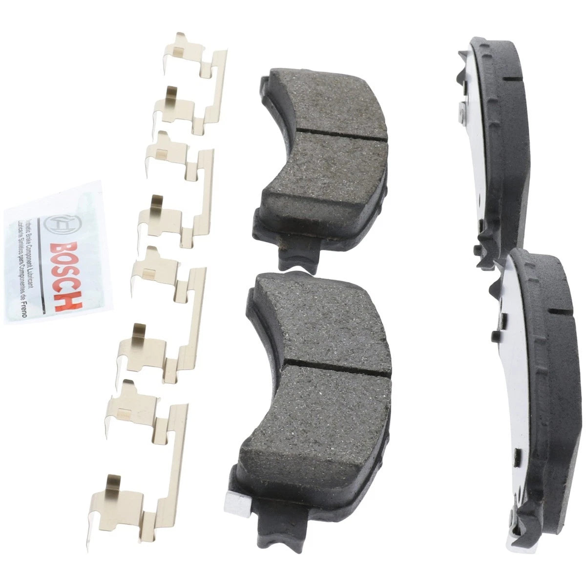 2X BE974H Brake Pad Set Rear for Chevy Express 3500 (2015–2020)