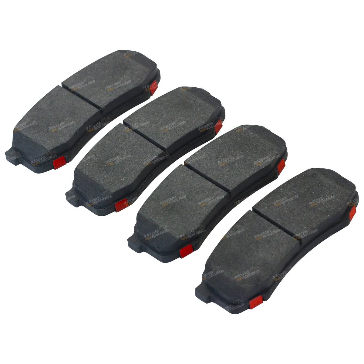 2 x Rear Disc Rotors + Brake Pad Set for Toyota Prado (1996–2009)