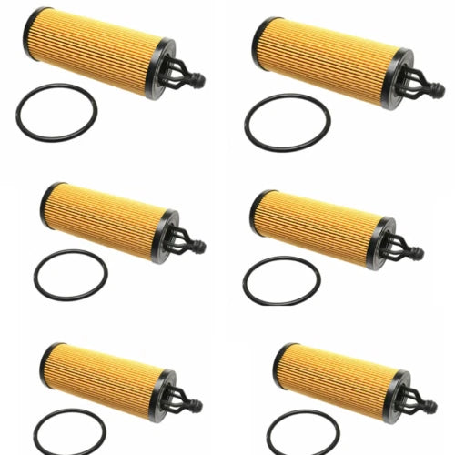 6X Oil Filter MO-349 PS-7026 for Chrysler Jeep Dodge RAM (3.2L 3.6L V6)