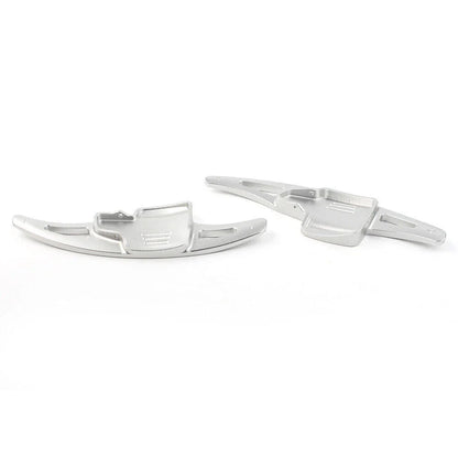 Silver Steering Wheel Shifter Paddle Extension for Ford Focus Escape Kuga (2017)