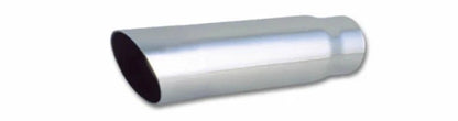 3in Round SS Exhaust Tip for Truck/SUV (2.25in Inlet, 11in Long)