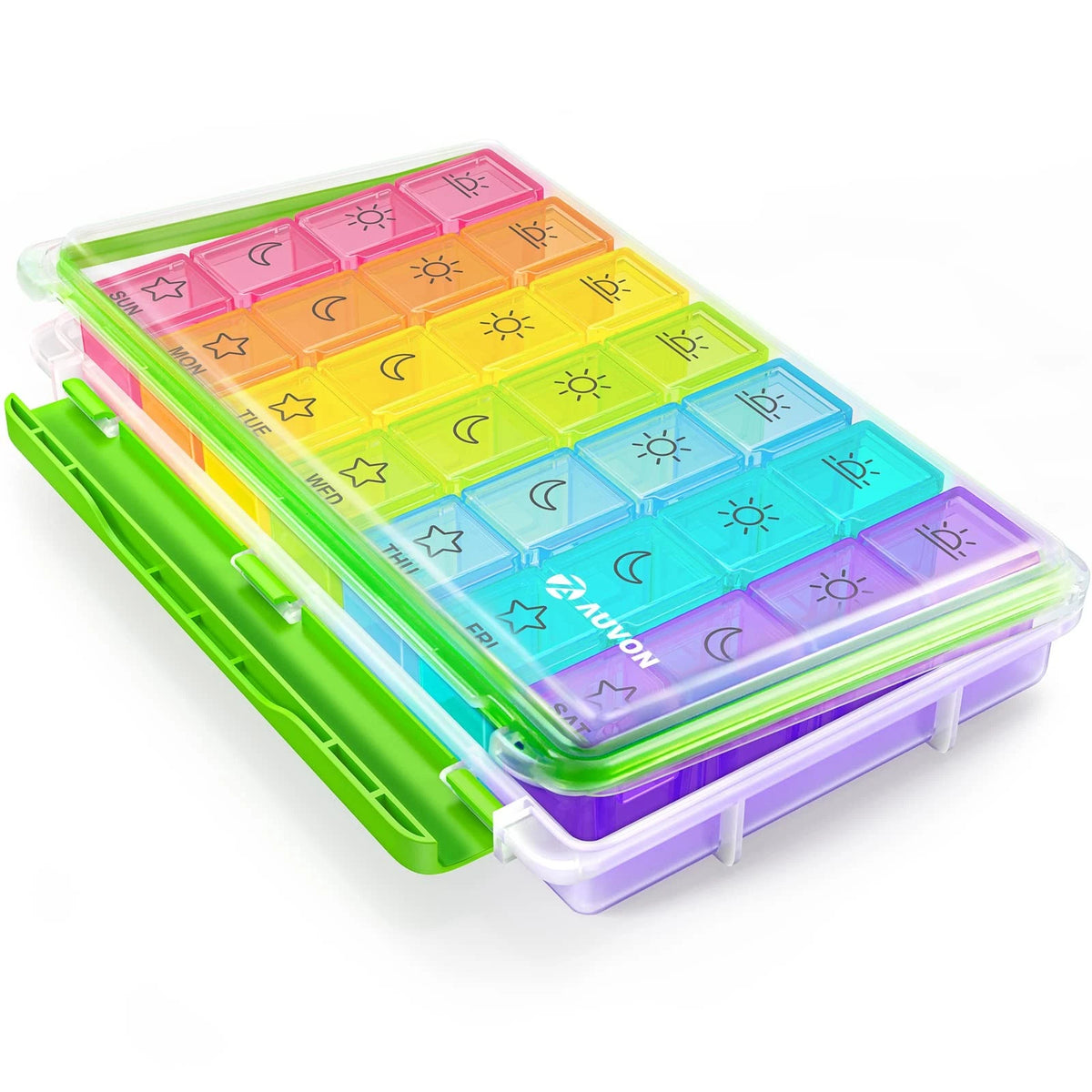 Moisture-Proof Weekly Pill Organizer for AUVON iMedassist (Pack of 1)