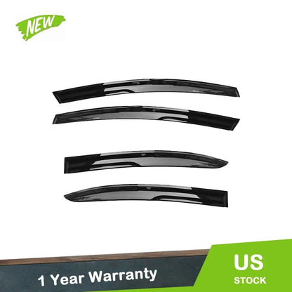 Set of 4 Window Visor Rain Guards for Honda Civic 2006–2011
