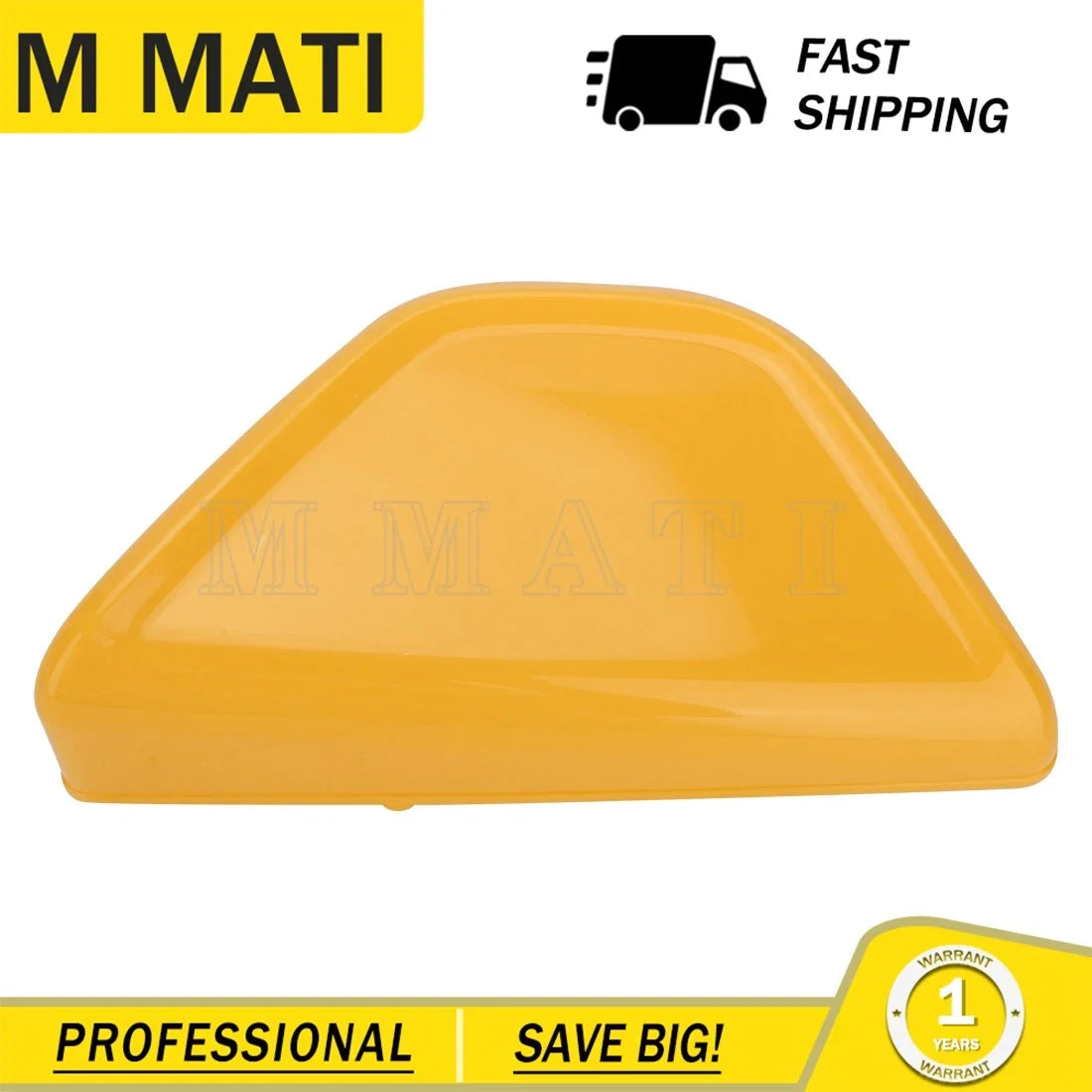 Left Side Cover for Honda Mini Trail Z50 Z50A (1972–1978) - Yellow