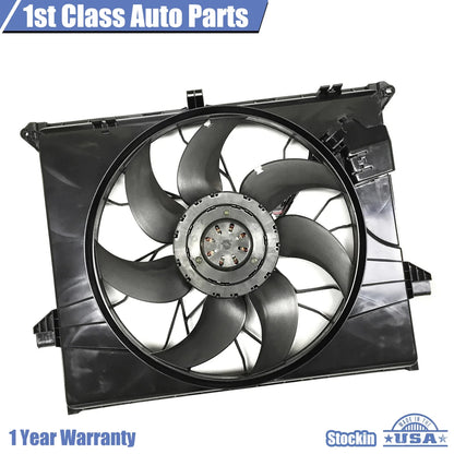 Radiator Cooling Fan Assembly for Mercedes Benz ML350 ML450 ML500 R320 R350 R500 (2006–2011)