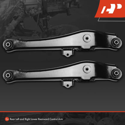 2X Rear Lower Control Arm for Mitsubishi Outlander (2008–2020) MS801214, 4113A011