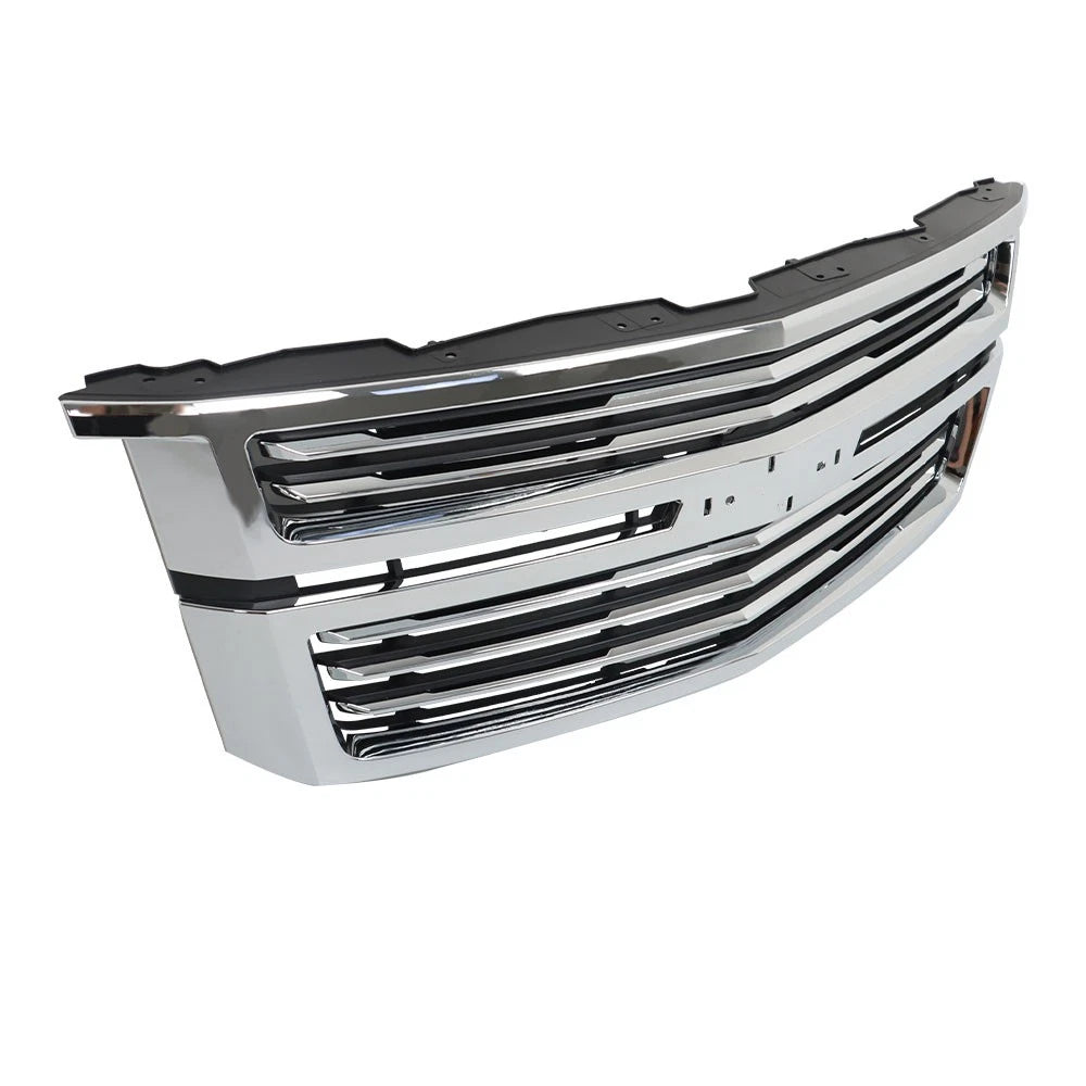 Chrome Front Upper Grille for Chevy Tahoe/Suburban LTZ (2015–2020) AUD88672D