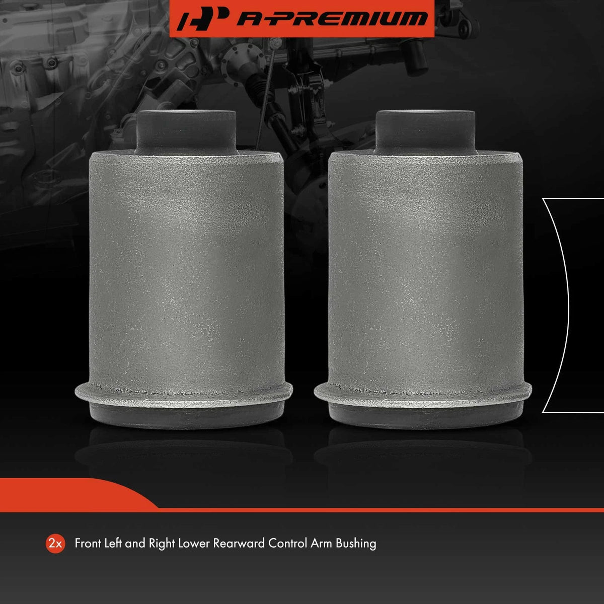 2X Front Lower Rearward Control Arm Bushing for Chevrolet Colorado (2015–2022) 8150883660, K200155