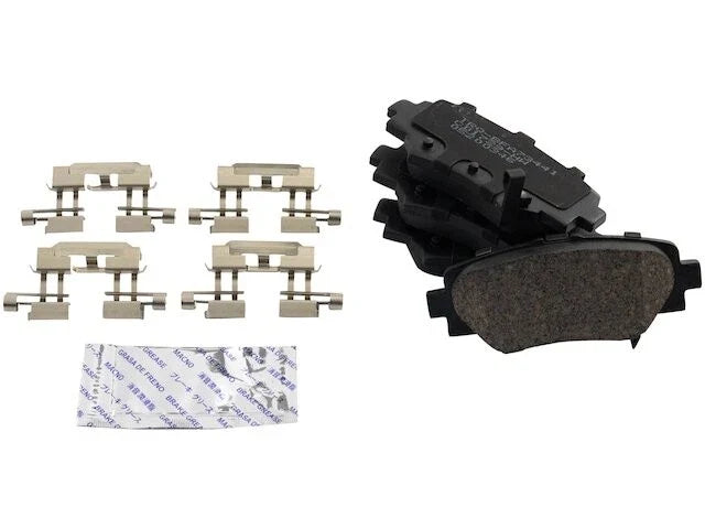 Set of 4 Rear Brake Pads for Mazda 3 (2014–2016) QX383HH Ceramic