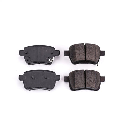 2X Powerstop Brake Pad Sets Rear for Fiat 500L (2014–2020) 16-1722, SSCP1722, TPC1722