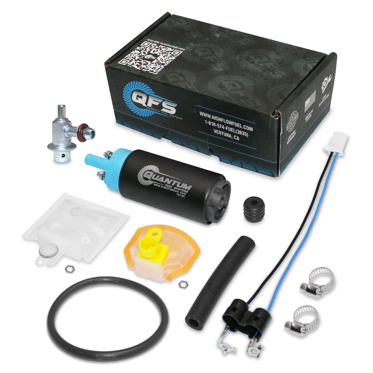 EFI fuel pump + regulator for Suzuki SV1000 (2003–2005) 15100-42F00