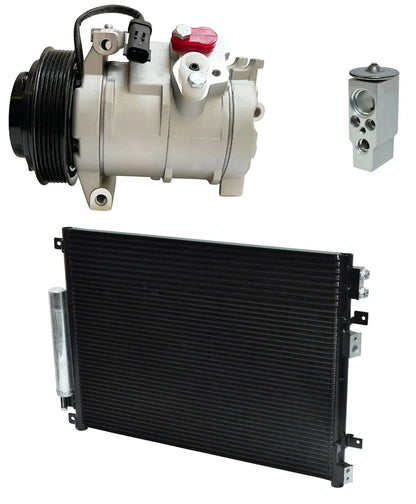 AC Compressor Kit With Condenser for Dodge Magnum 3.5L (2007–2007)