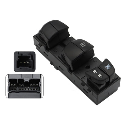 Driver Power Window Control Switch for Nissan Rogue (2014–2018) 25401-3TA5A, 25401-6CA0A, 25401-3SH1A, 25401-6LA0A