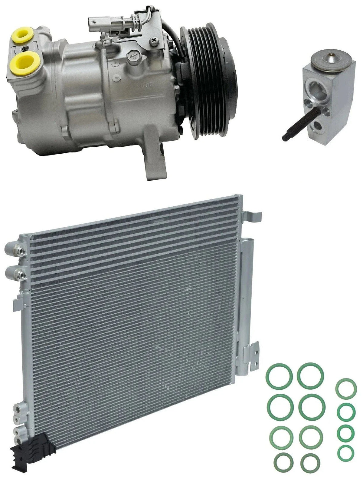 A/C Compressor Kit With Condenser for Cadillac ATS 3.6L (2016–2019)