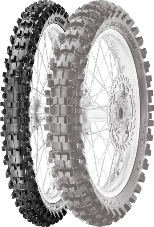 Pirelli Scorpion MX32 Mid Soft Tire 2.50-10 NHS 33J for Motorcycle (3841800)
