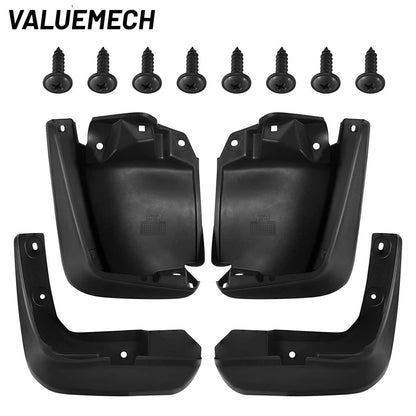 Set of 4 Mud Flaps for Honda Civic (2012–2015) Front Rear Splash Guards